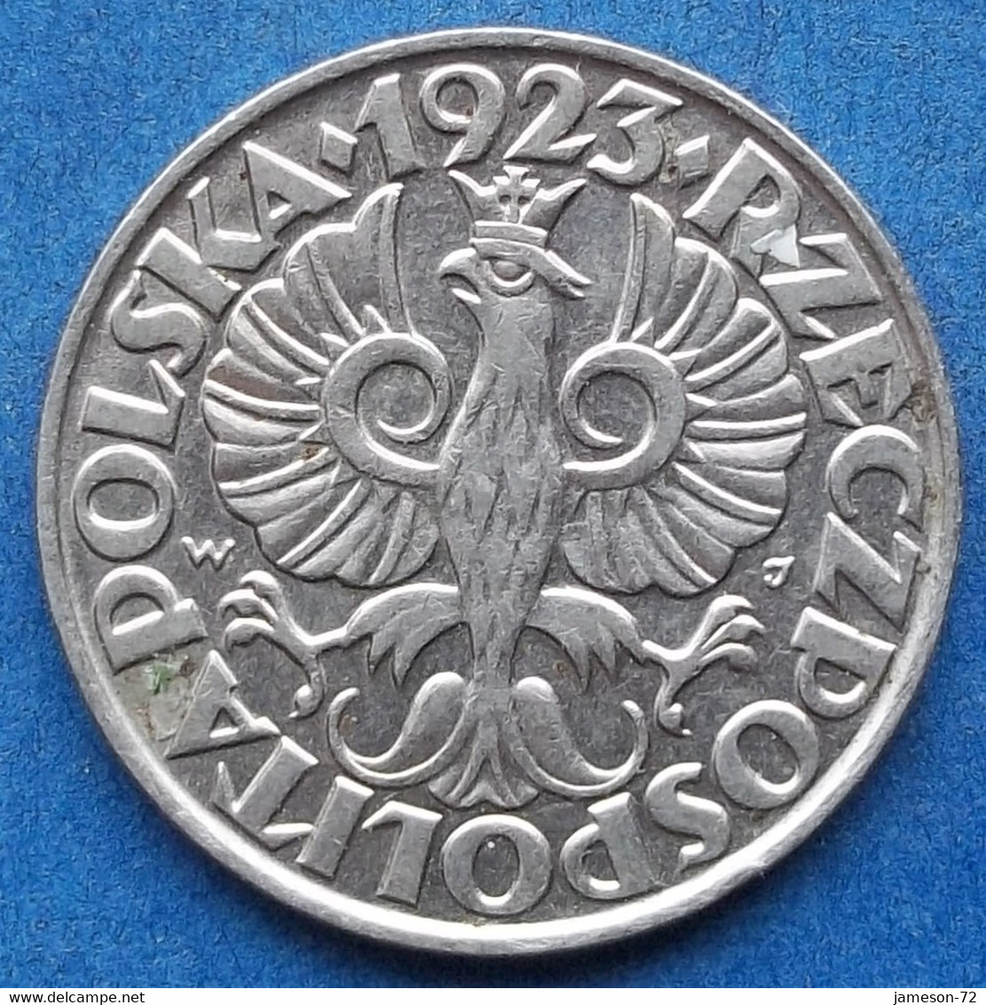 POLAND - 20 Groszy 1923 Y# 12 Republic - Edelweiss Coins - Pologne