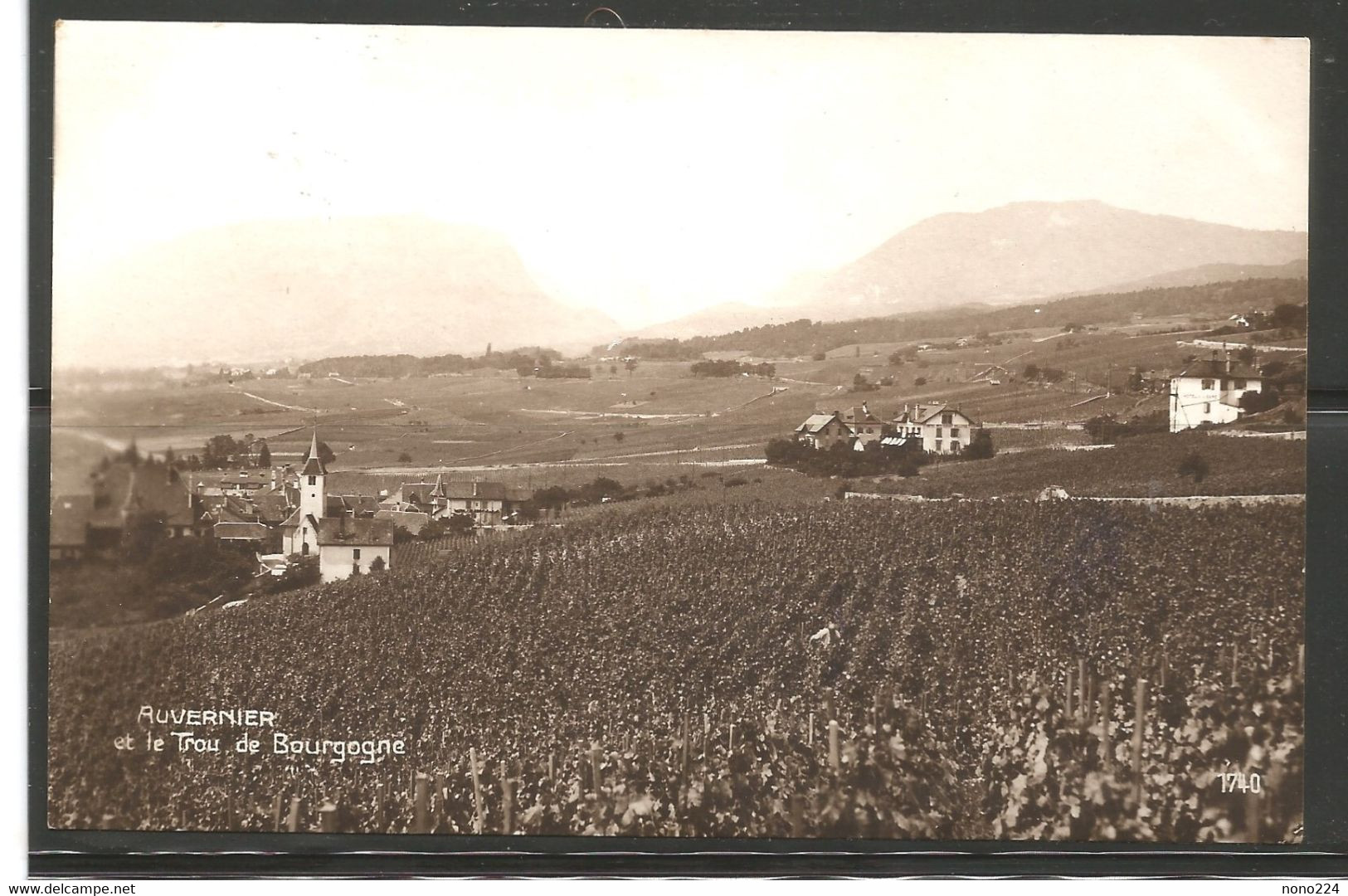 Carte P De 1926 ( Auvernier Et Le Trou De Bourgogne ) - Auvernier