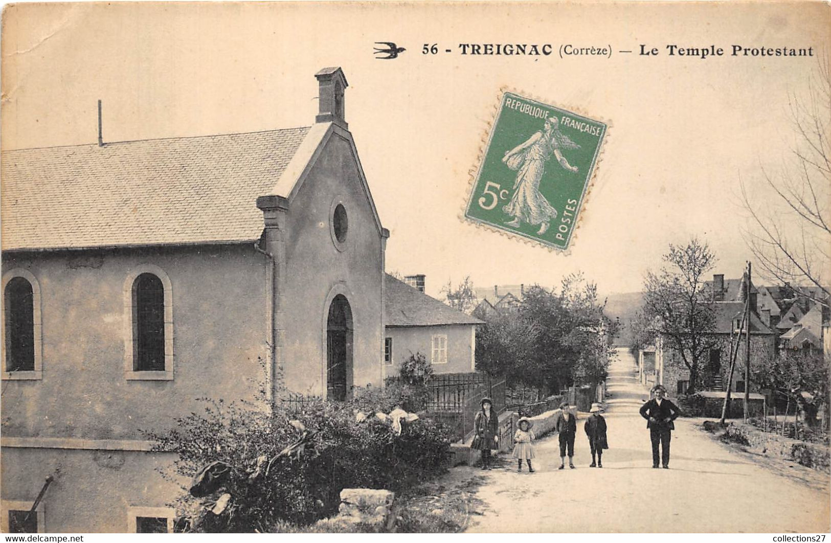 19-TREIGNAC-LE TEMPLE PROTESTANT - Treignac