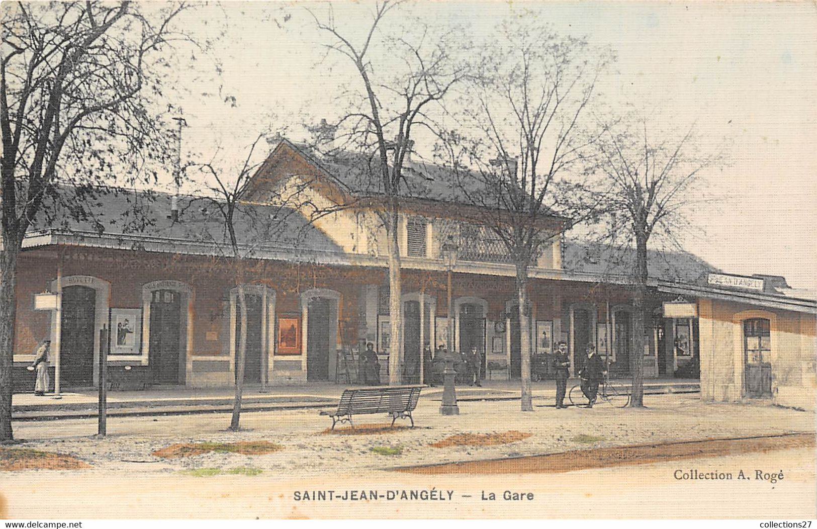 17-SAINT-JEAN-D'ANGELY- LA GARE - Saint-Jean-d'Angely