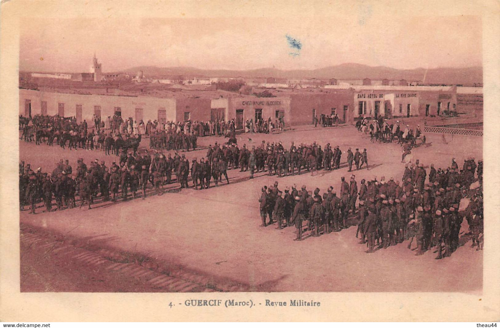 ¤¤   -   MAROC   -  GUERCIF    -  Revue Militaire -  Tampon   -  ¤¤ - Other & Unclassified