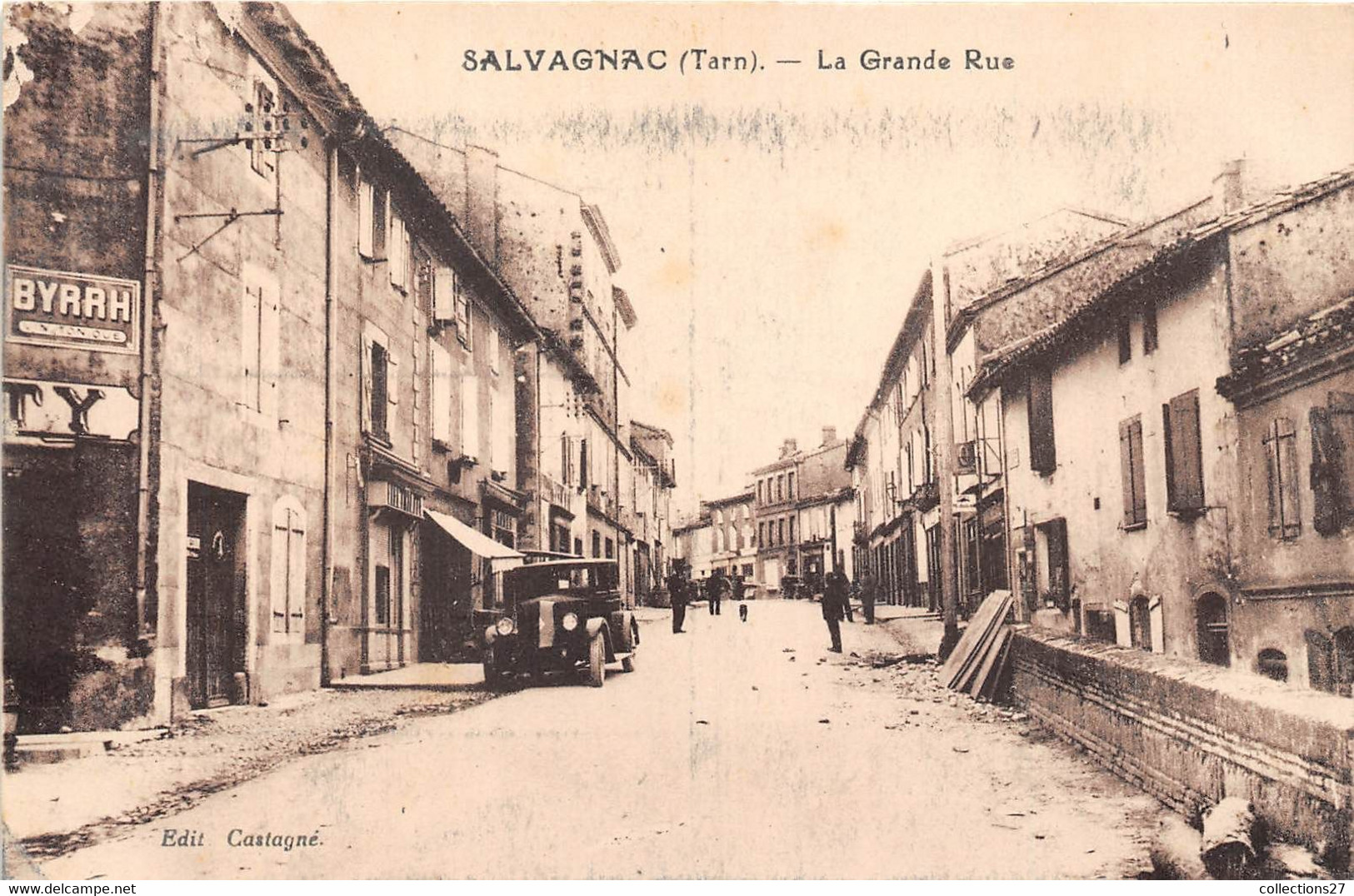 81-SALVAGNAC- LA GRANDE RUE - Salvagnac