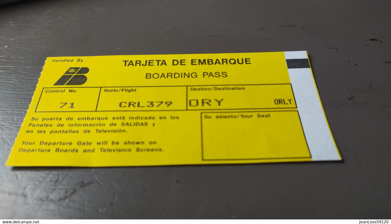 Carte D'embarquement Iberia - Boardind Pass - Bordkarten