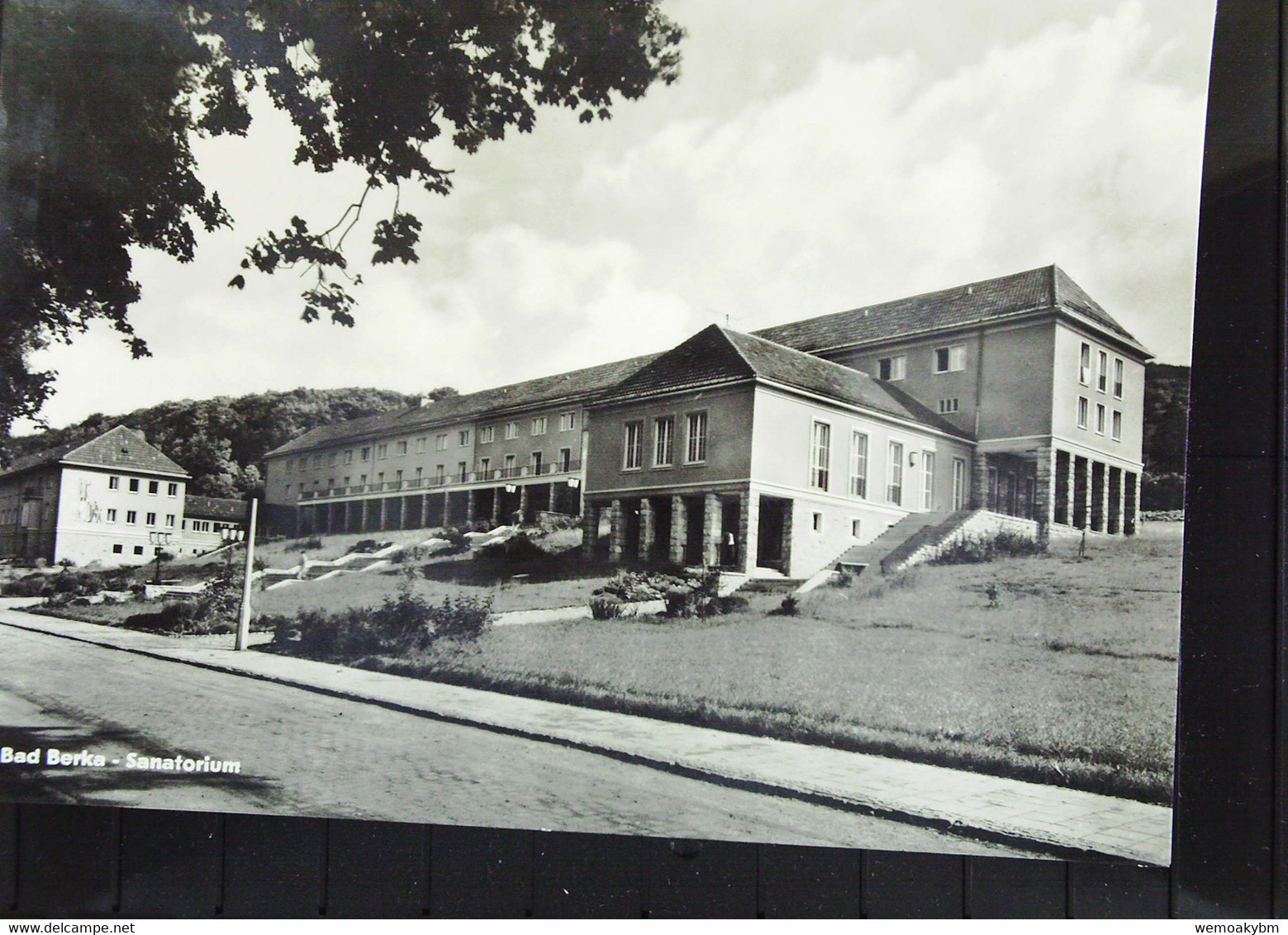 Ansichtskarte Von Bad Berka (Thür.) Mit Sanatorium Mit 10 Pf Leipziger Frühjahrsmesse 1962 SoSt. Vom 5.3.62 Nach Rostock - Bad Berka