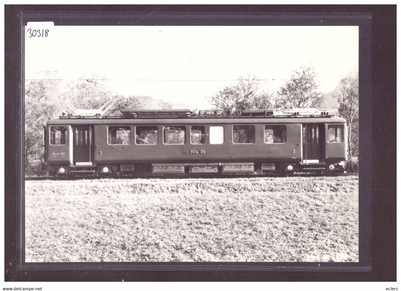 FORMAT 10x15cm - RhB - RHÄTISCHEN BAHN - REPRO ANNEES 70 - LEUTWILER VERLAG - TRAIN - BAHN - TB - Wiler Bei Utzenstorf