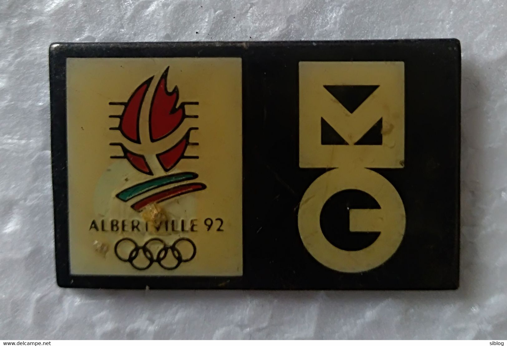 PIN'S - ALBERTVILLE 92 - Jeux Olympiques - Jeux Olympiques