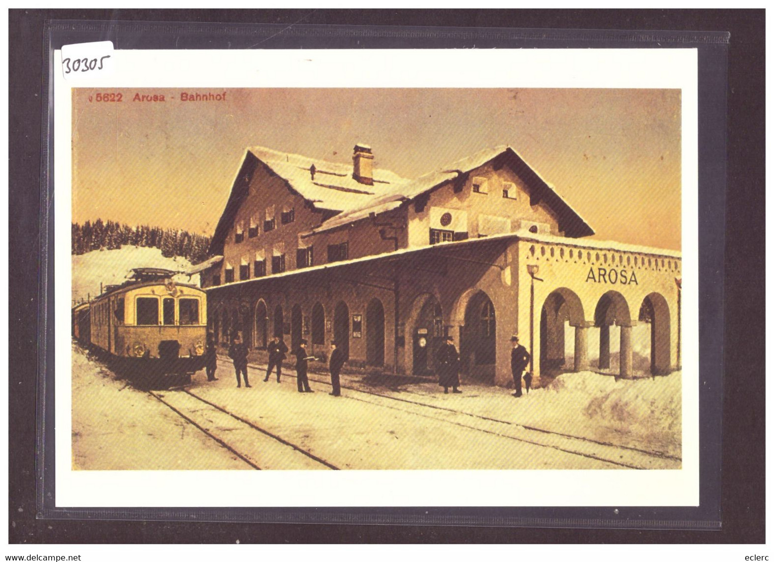 FORMAT 10x15cm - CHUR AROSA BAHN - REPRO ANNEES 70 - LEUTWILER VERLAG - TRAIN - BAHN - TB - Wiler Bei Utzenstorf