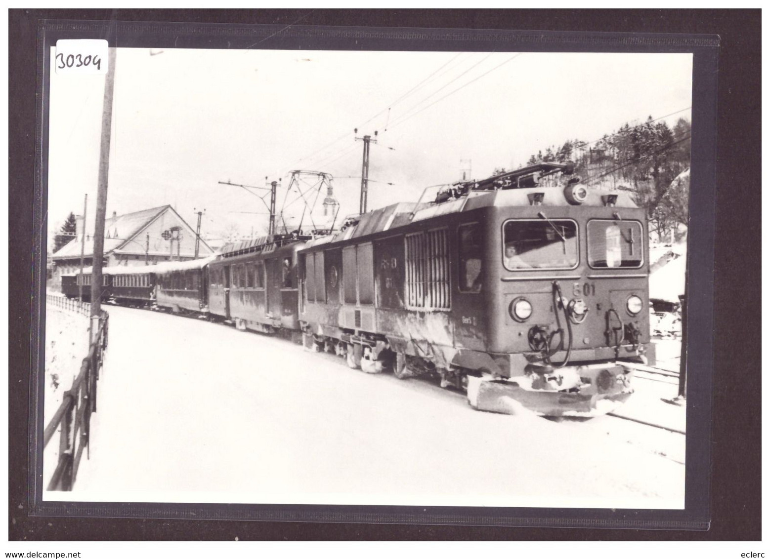 FORMAT 10x15cm - RhB - RHÄTISCHEN BAHN - REPRO ANNEES 70 - LEUTWILER VERLAG - TRAIN - BAHN - TB - Wiler Bei Utzenstorf