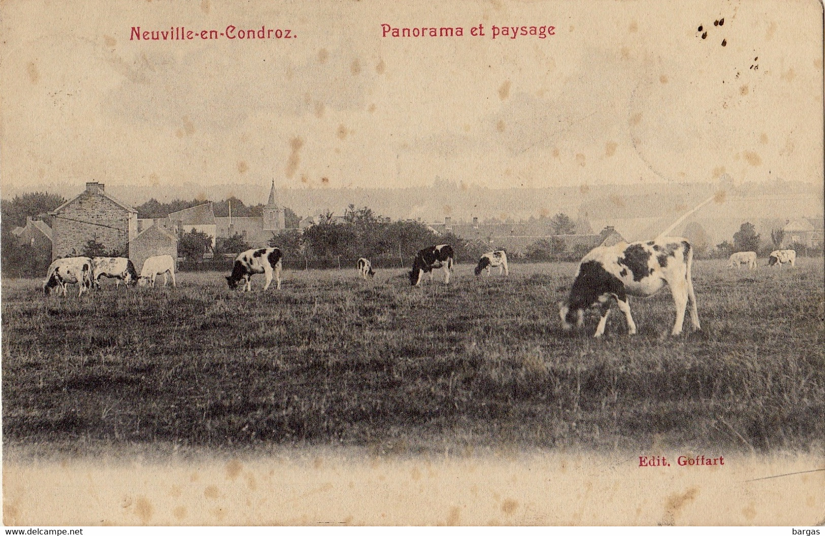 Carte Postale Neuville En Condroz Panorama Et Paysage - Neupre