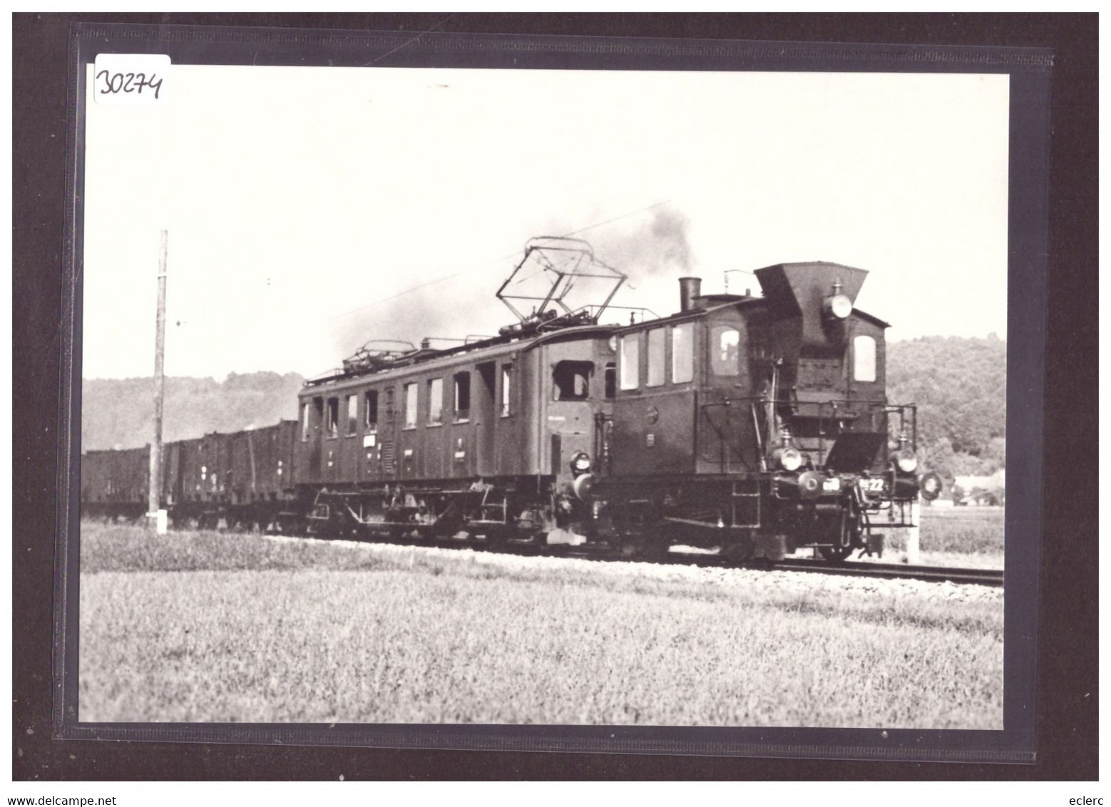 FORMAT 10x15cm - STB - SENSETAL BAHN - REPRO ANNEES 70 - LEUTWILER VERLAG - TRAIN - BAHN - TB - Wiler Bei Utzenstorf