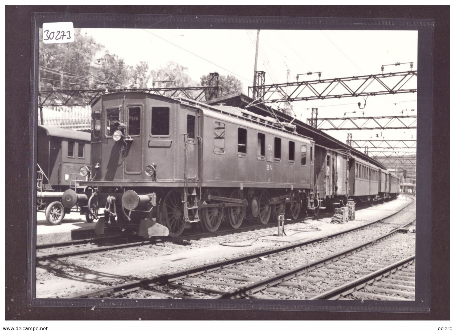 FORMAT 10x15cm - BN BAHN - REPRO ANNEES 70 - LEUTWILER VERLAG - TRAIN - BAHN - TB - Wiler Bei Utzenstorf