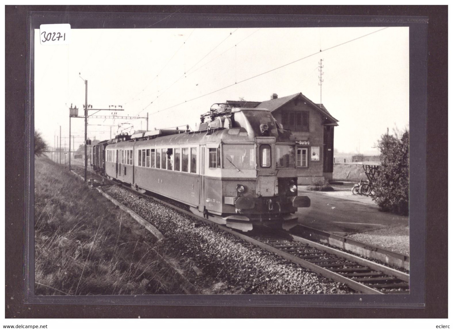 FORMAT 10x15cm - BN BAHN - REPRO ANNEES 70 - LEUTWILER VERLAG - TRAIN - BAHN - TB - Wiler Bei Utzenstorf