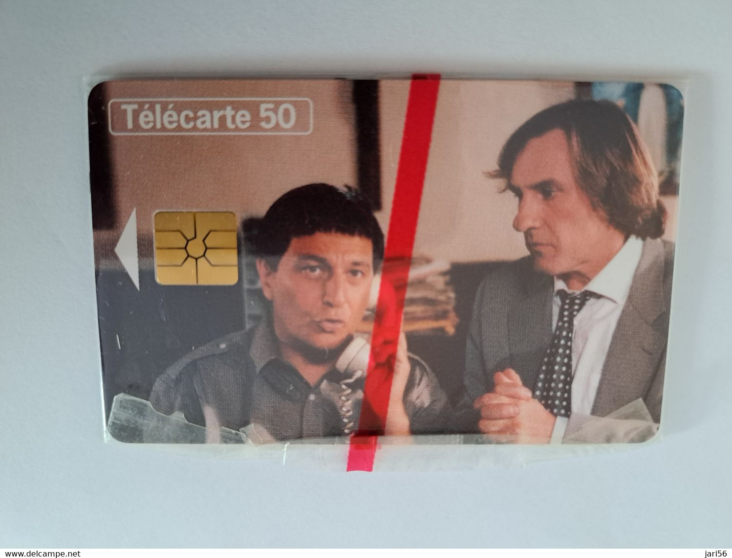 FRANCE/FRANKRIJK   CHIPCARD   50 UNITS / CINEMA  DEPARDIEU   MINT IN WRAPPER     WITH CHIP     ** 11015** - Mobicartes (GSM/SIM)