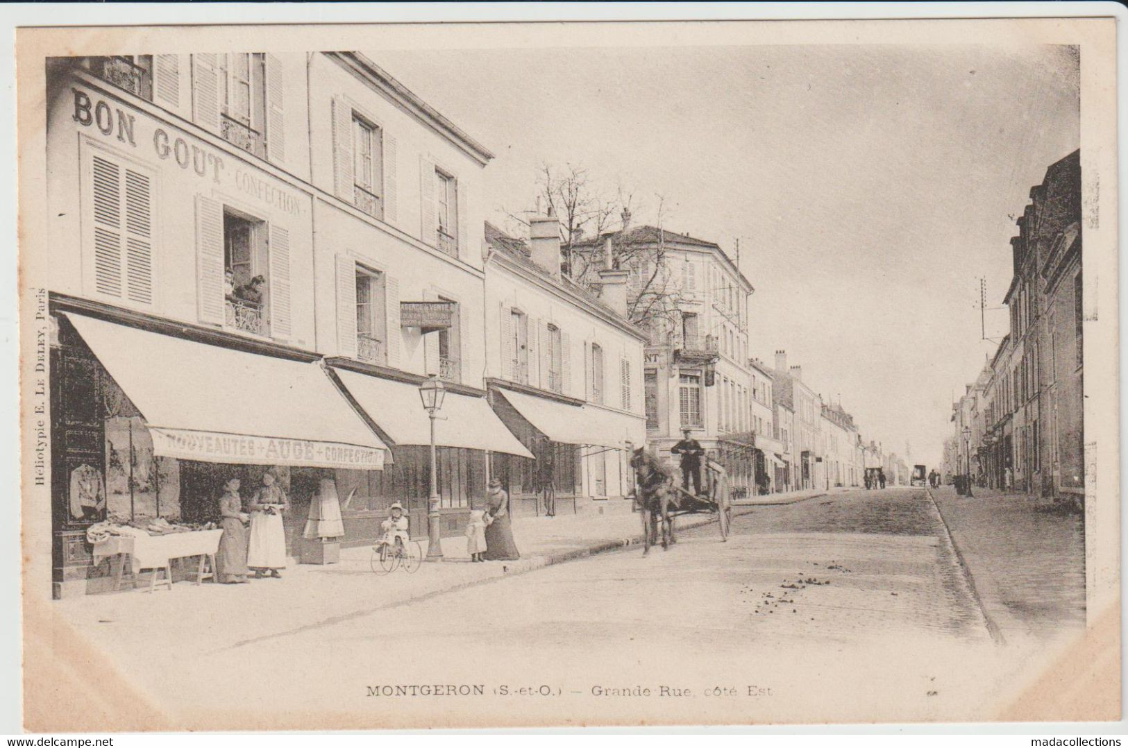 Montgeron (91 - Essonne)  Grande Rue - Montgeron