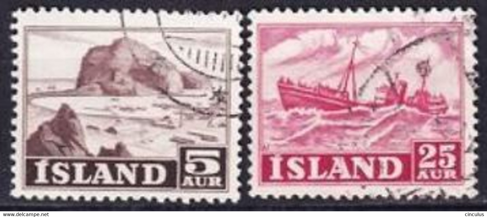 1954. Iceland. Fishing. Used. Mi. Nr. 296-97 - Gebruikt