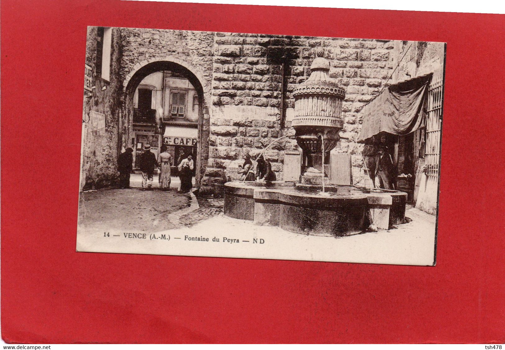 06-----VENCE---Fontaine Du Peyra--voir 2 Scans - Vence