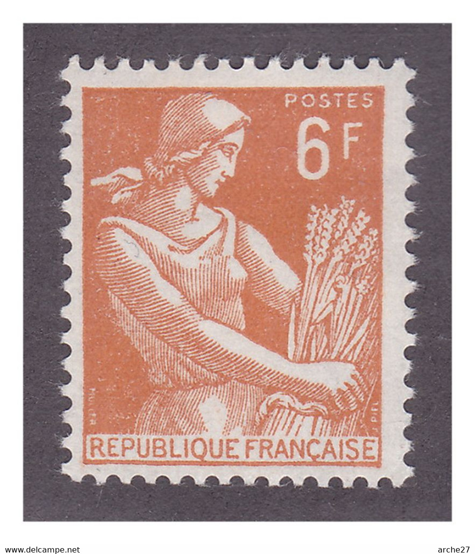 TIMBRE FRANCE N° 1115 NEUF ** - 1957-1959 Moissonneuse