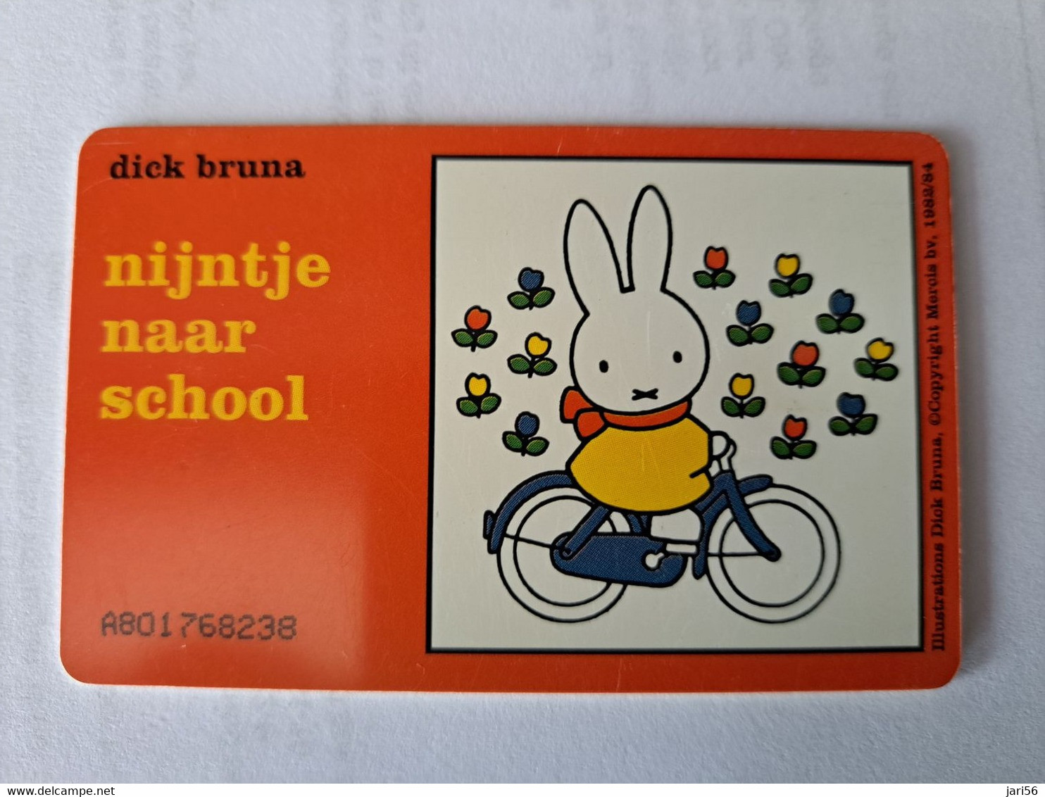 NETHERLANDS CHIPCARD  HFL 10,00  COMIC / NIJNTJE BY DICK ARTIST  /  Used Card  ** 11087 ** - Publiques