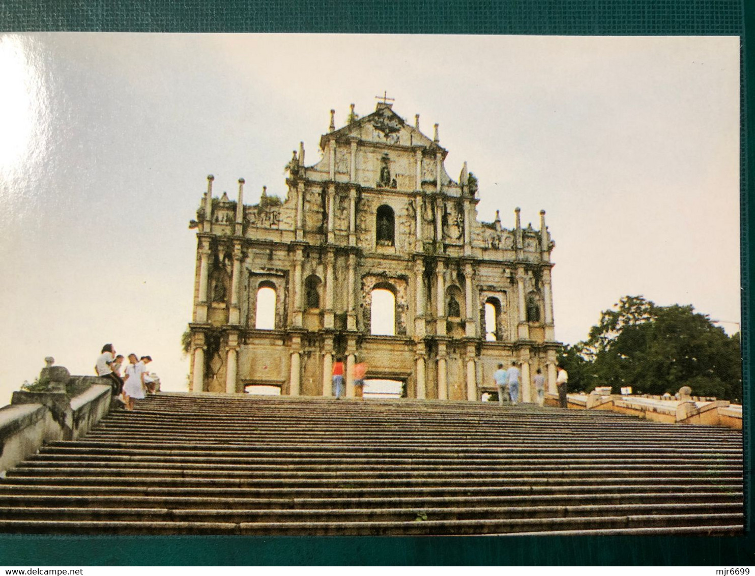 MACAU 60\70'S THE THE RUINS OF ST. PAUL POST CARD. #117-B - Macau