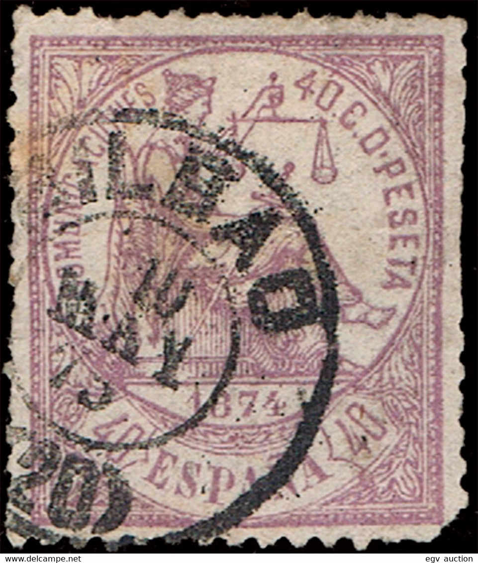 Vizcaya - Edi O 148 - Mat Fech Tp.II "Bilbao (20)" Diente Corto - Used Stamps