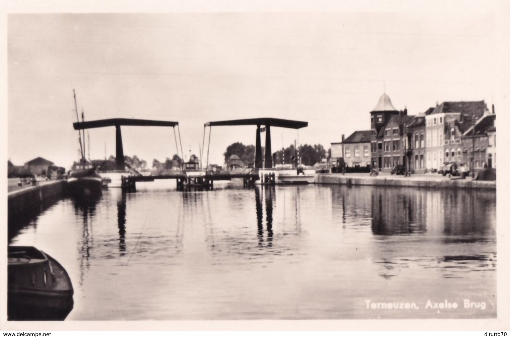 Terneuzen - Axelse Brug - Formato Piccolo Non Viaggiata – FE170 - Terneuzen