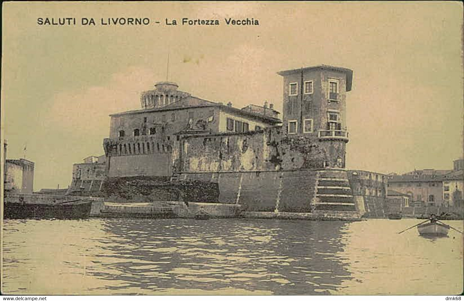 LIVORNO - LA FORTEZZA VECCHIA - 1920s  (11502) - Livorno