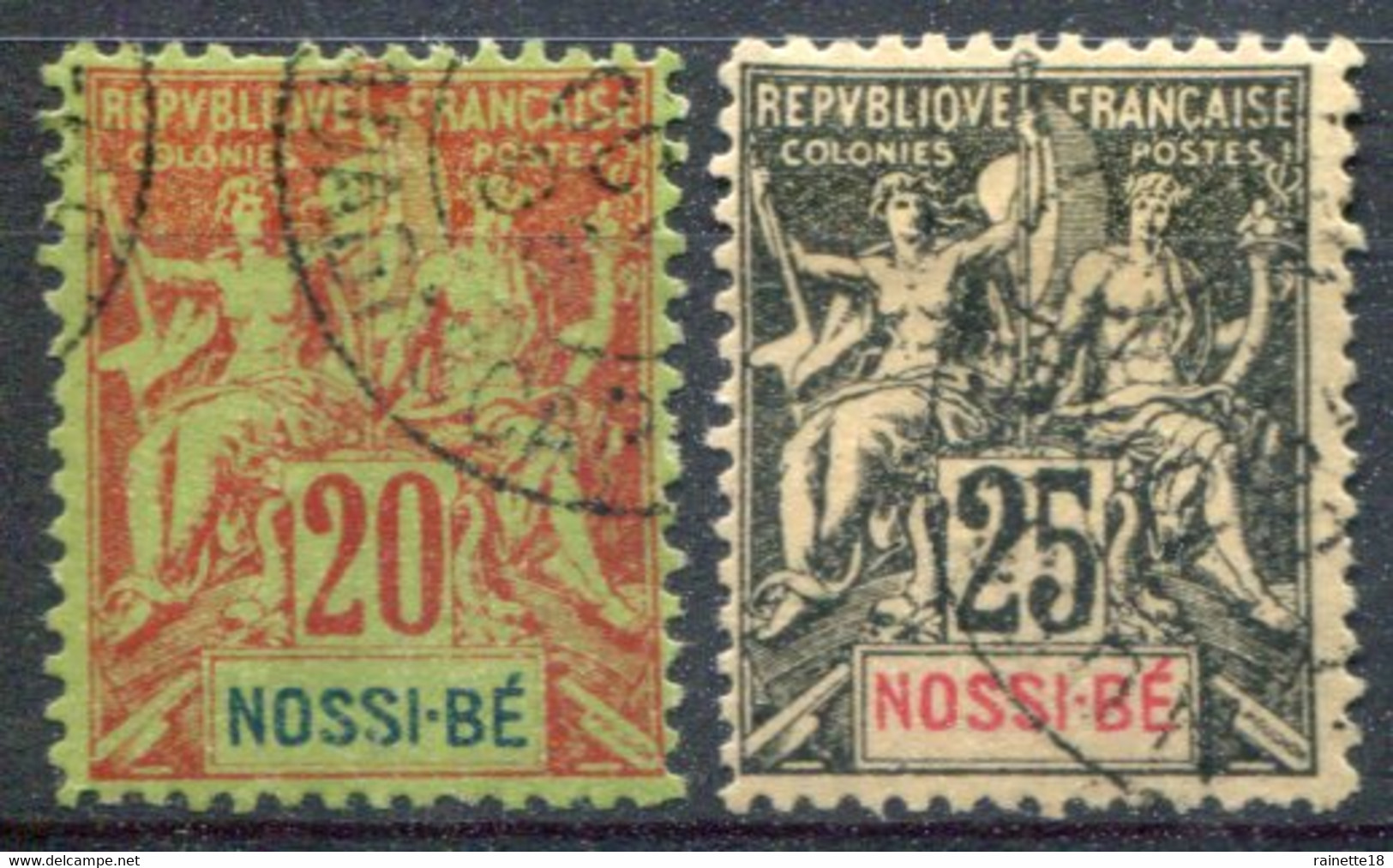 Nossi-Bé           N° 33/34 Oblitérés - Used Stamps