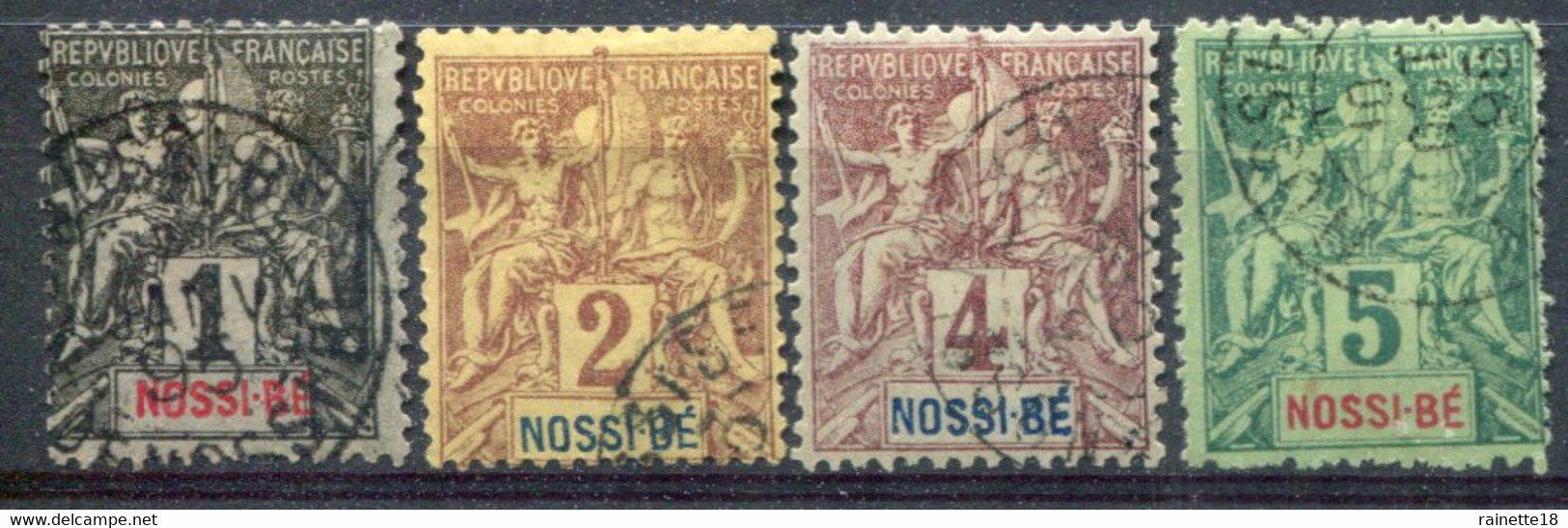 Nossi-Bé           N° 27/30 Oblitérés - Used Stamps