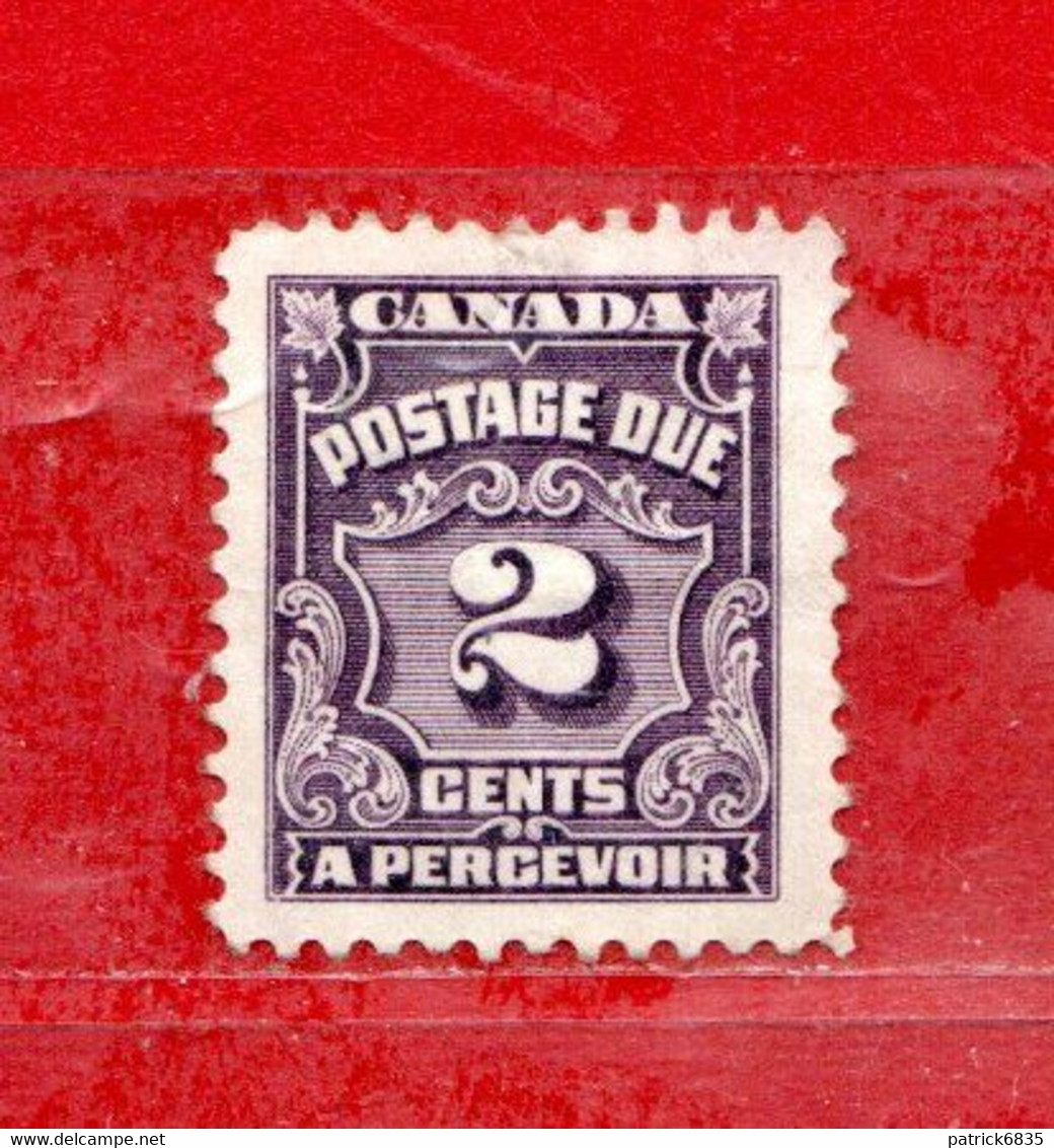 (Us2) Canada ° - 1935 - TAXE - Postage Due.  Yv. 15. Used. - Segnatasse