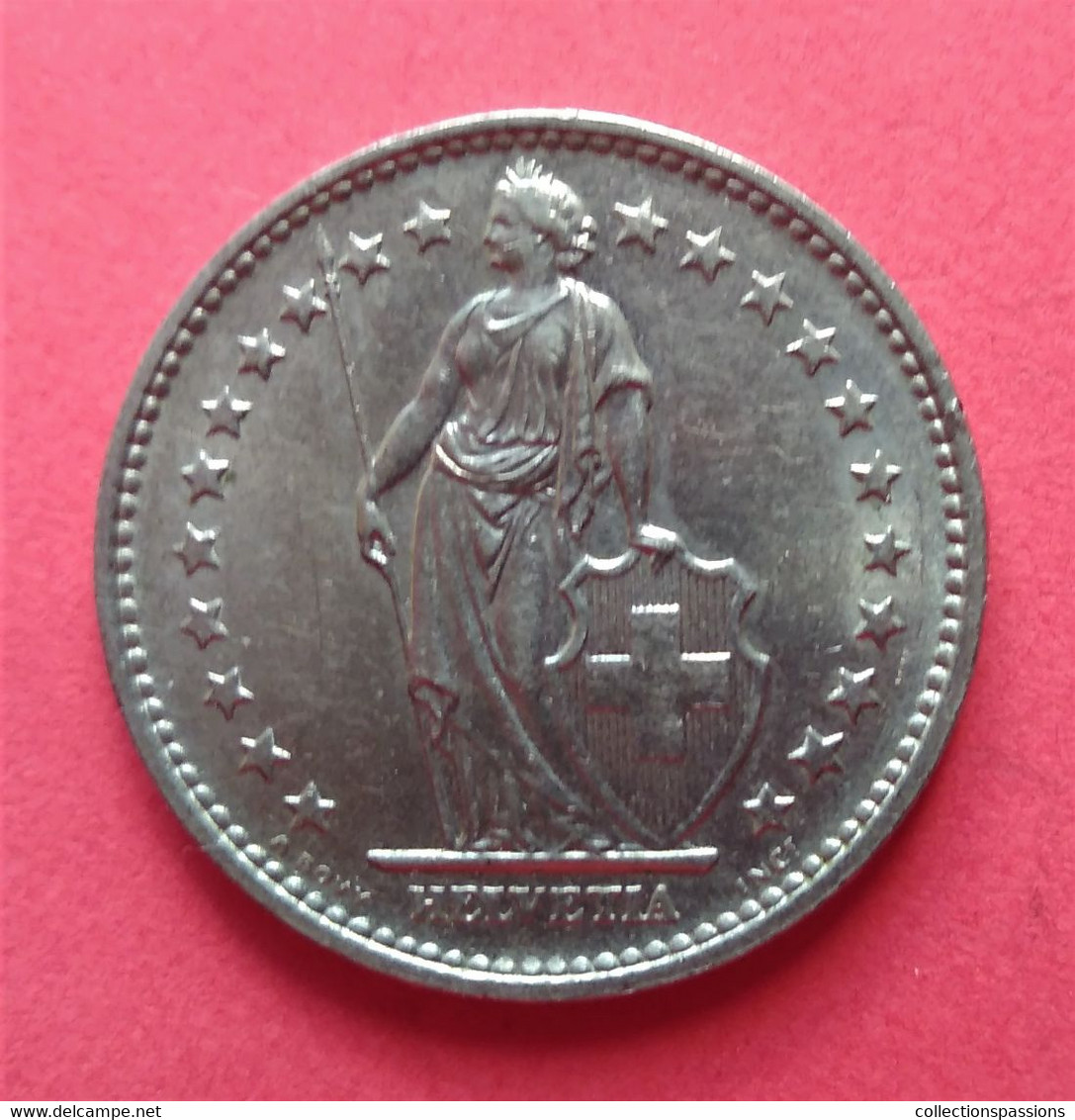 - SUISSE - 2 Francs - 1970 - - 2 Franken