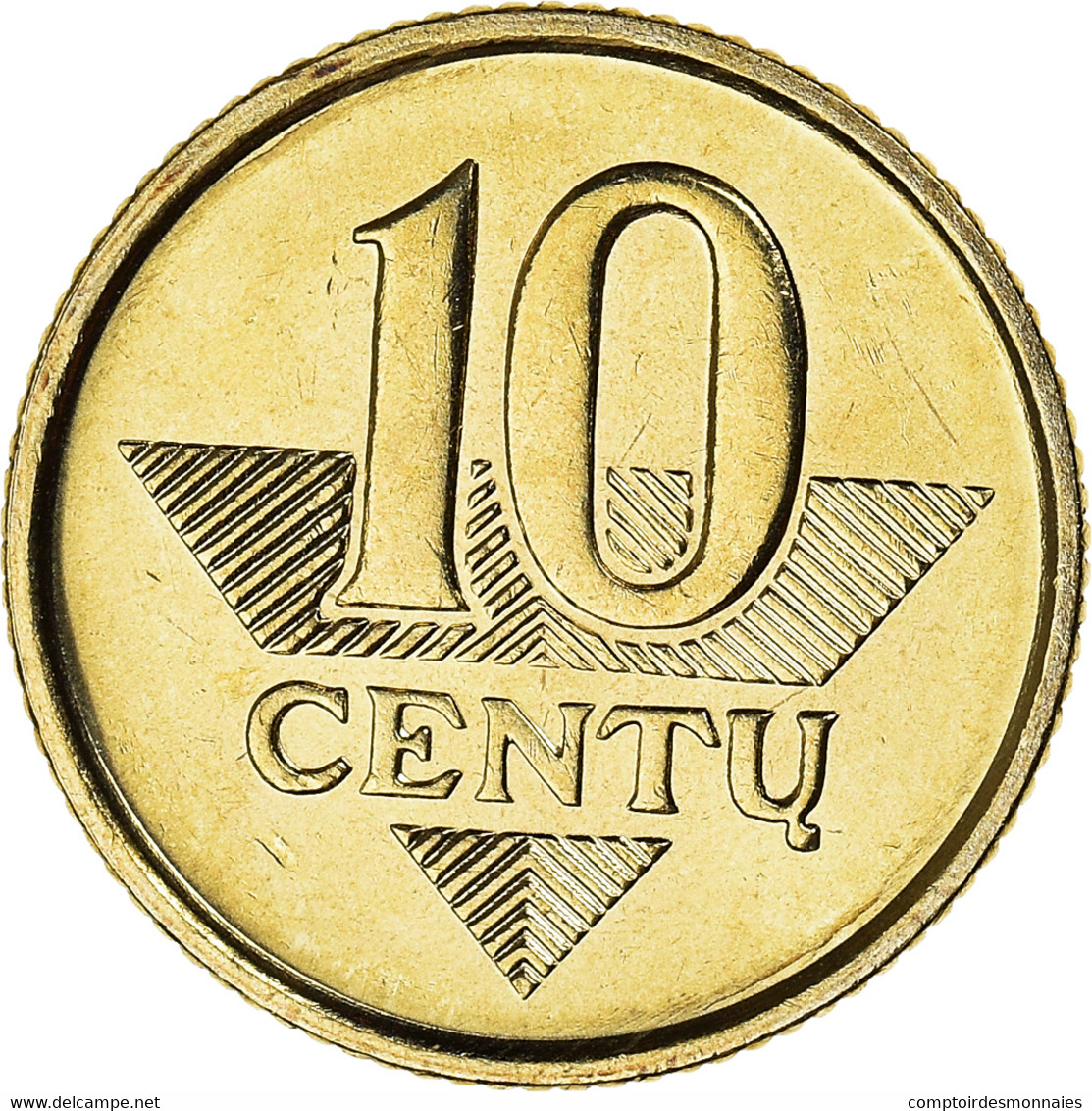 Monnaie, Lituanie, 10 Centu, 1999, SPL, Nickel-Cuivre - Litauen