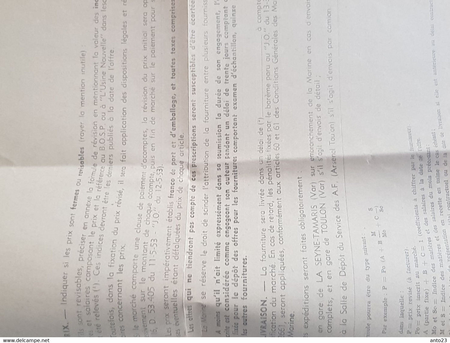 plan d un râteau en bois pour assécher les ponts des bateaux de la marine national document officiel - marine -