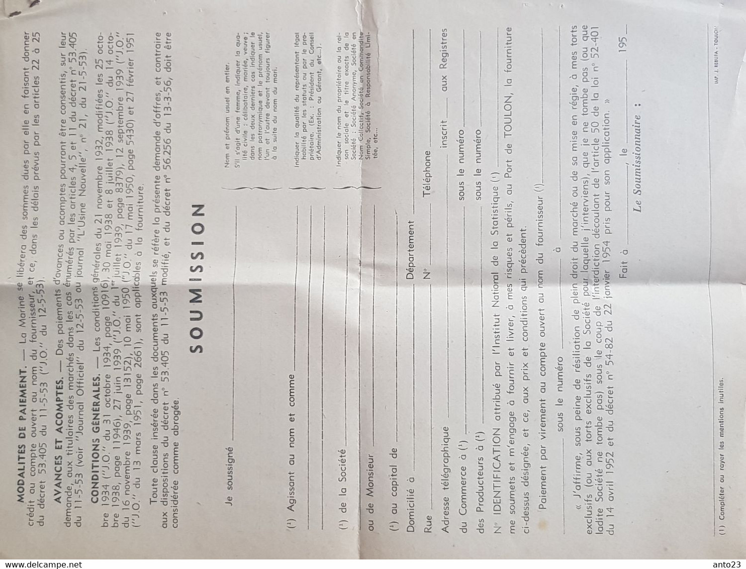 plan d un râteau en bois pour assécher les ponts des bateaux de la marine national document officiel - marine -