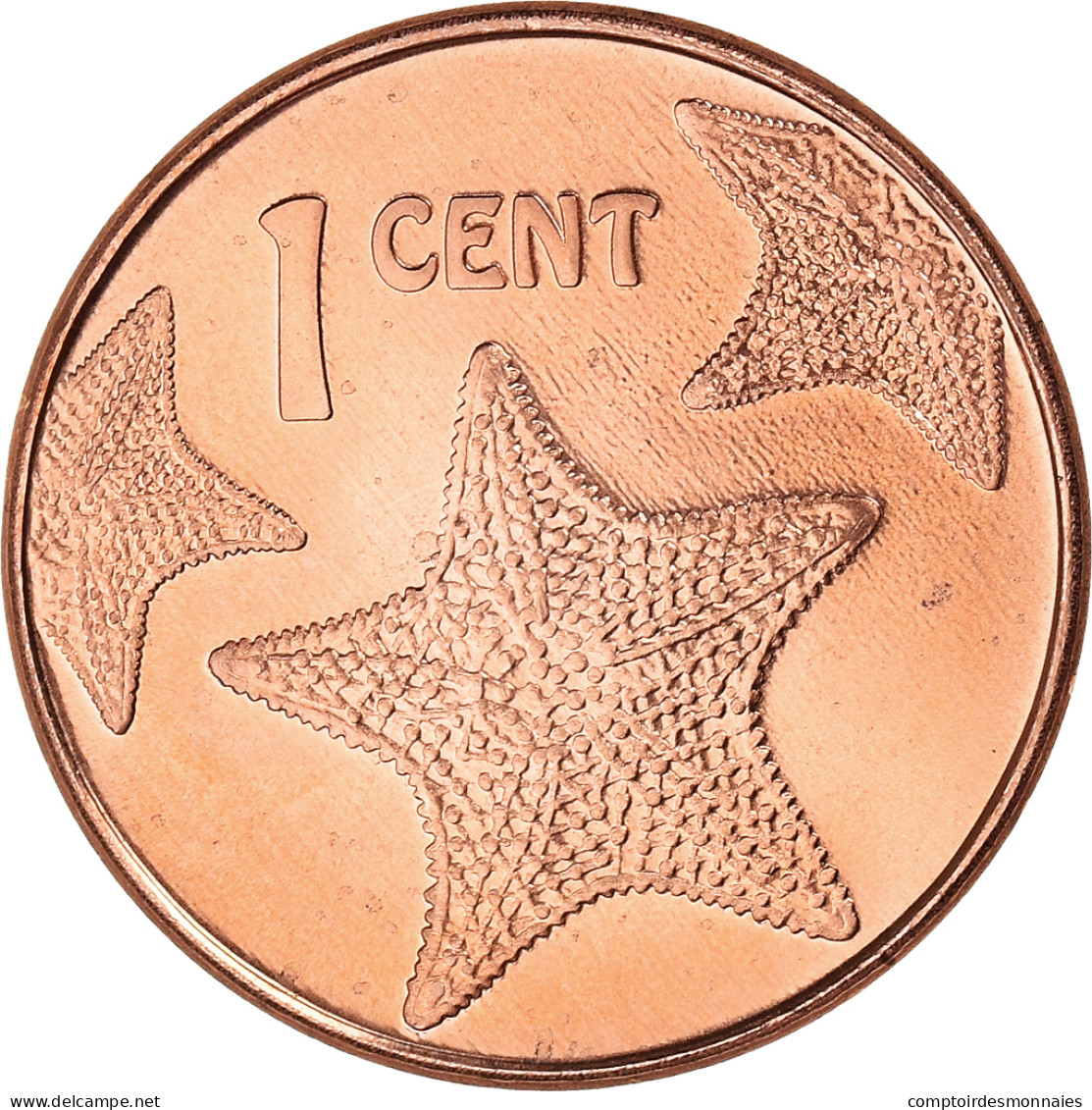 Monnaie, Bahamas, Elizabeth II, Cent, 2006, SPL, Copper Plated Zinc, KM:218.1 - Bahamas