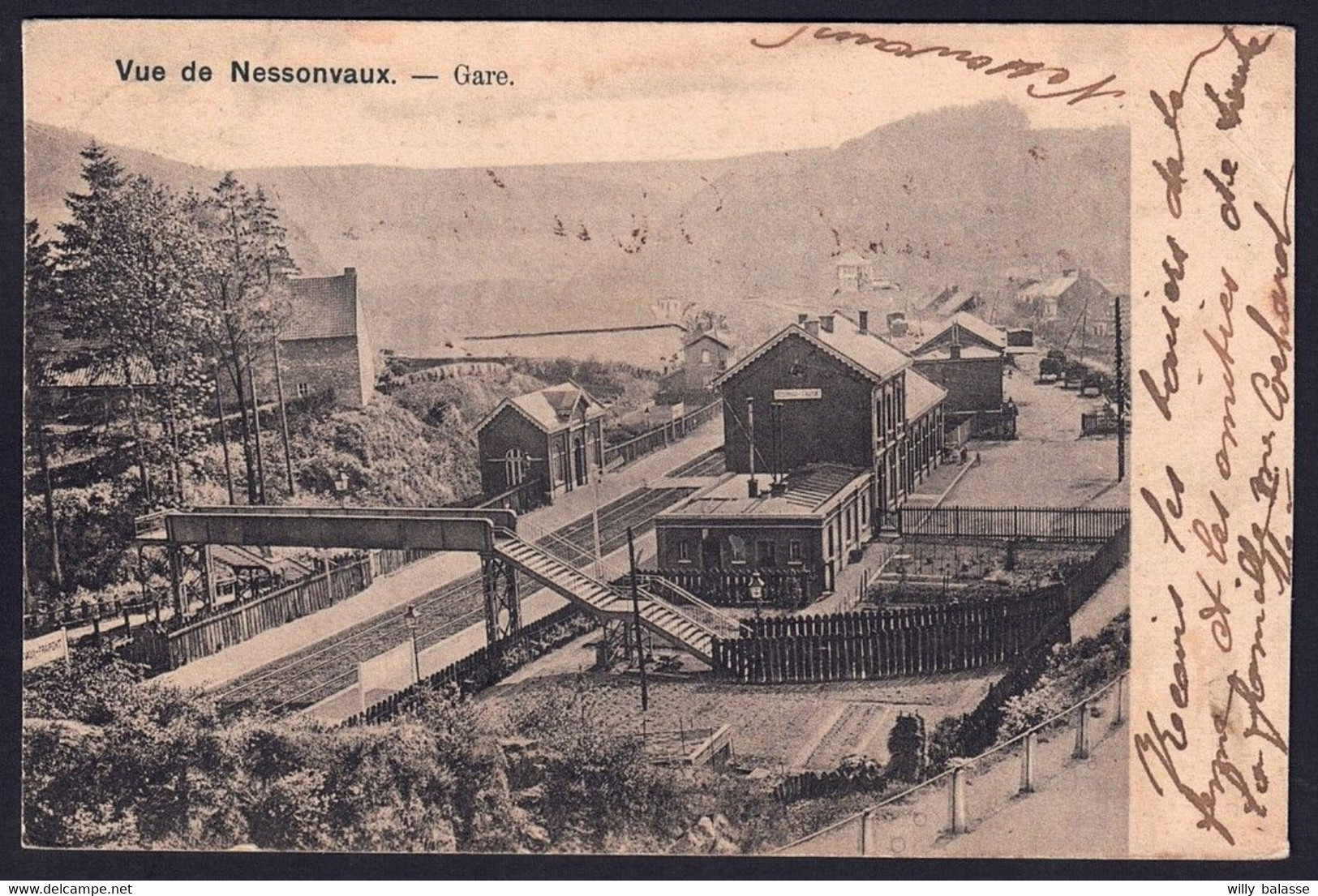 +++ CPA - Vue De NESSONVAUX - Gare   // - Trooz