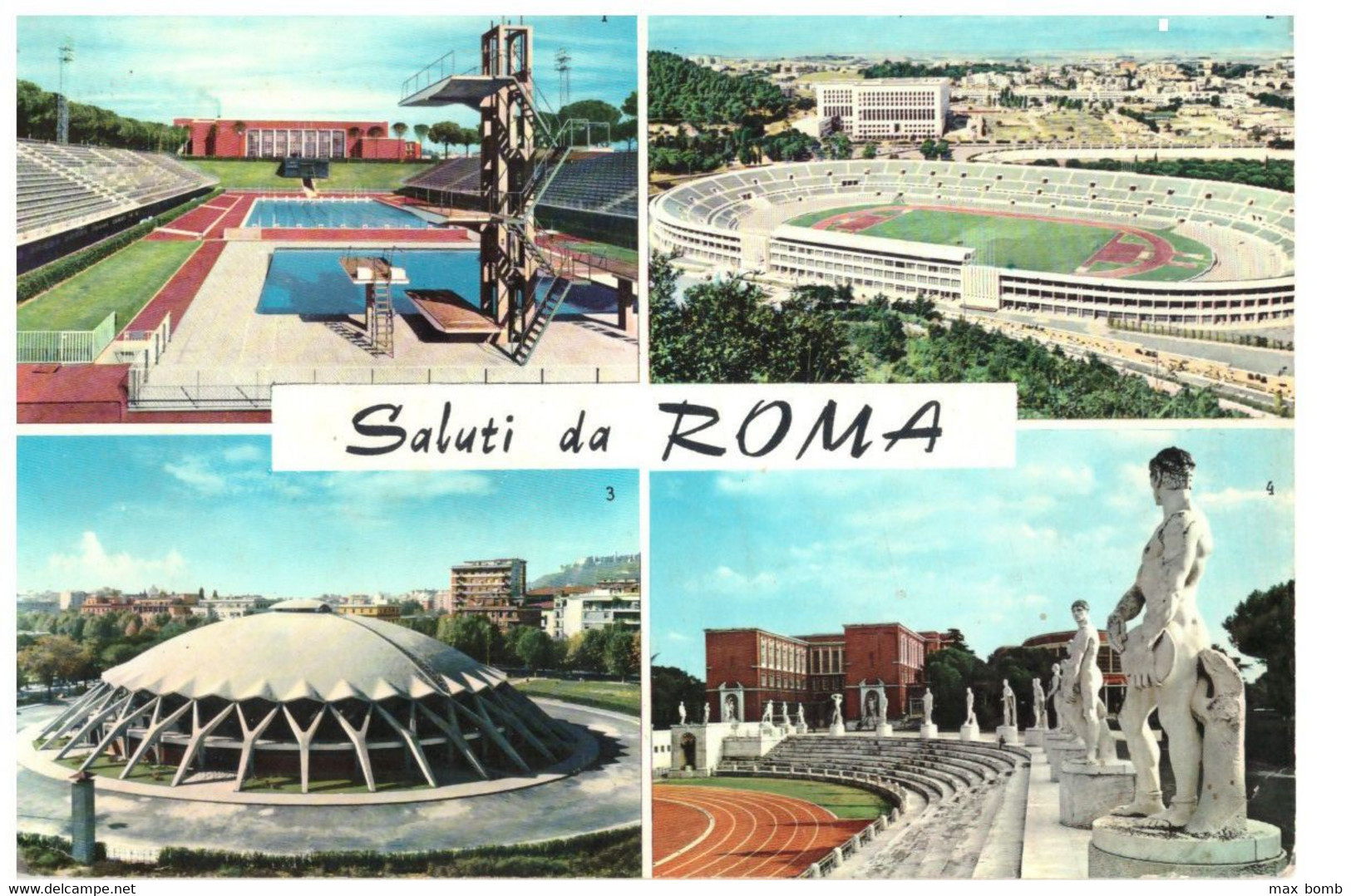 1963 ROMA 3   STADI VARI - Stadiums & Sporting Infrastructures