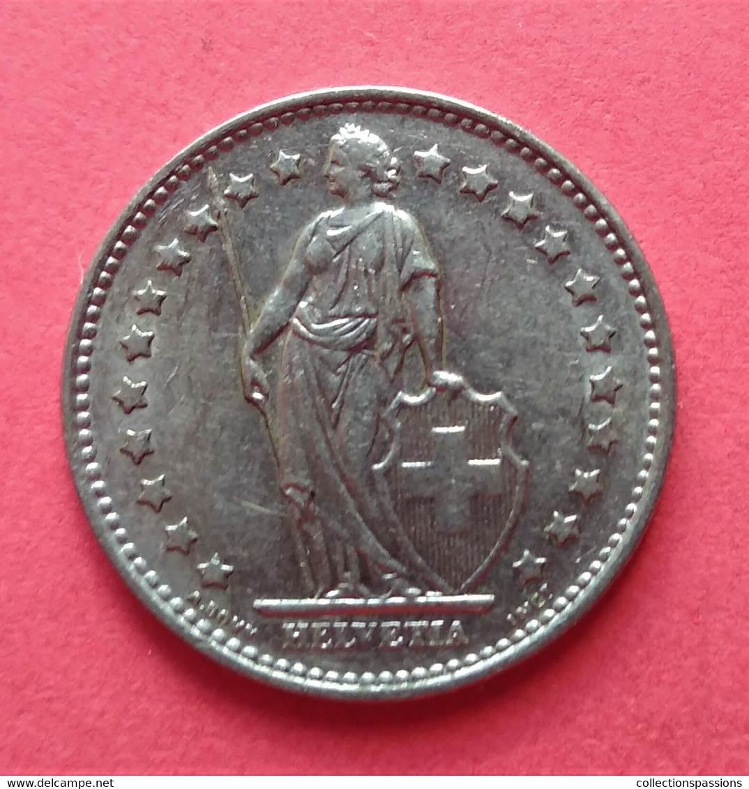 - SUISSE - 1 Franc - 1970 - - 1 Franken