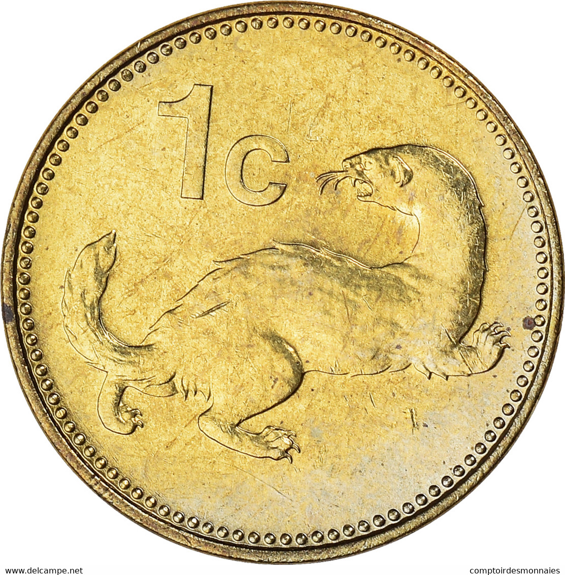 Monnaie, Malte, Cent, 1986, SUP+, Nickel-Cuivre, KM:78 - Malta, Sovr. Mil. Ordine Di