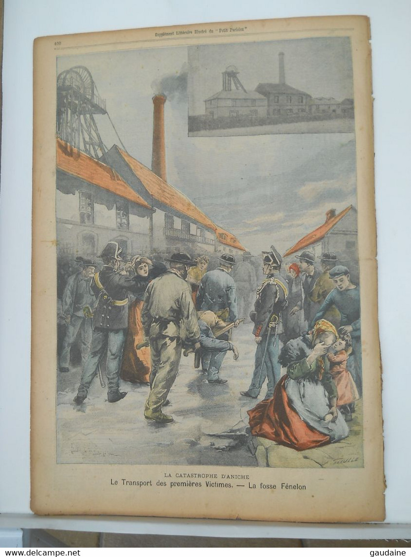 LE PETIT PARISIEN N°619 – 16 DECEMBRE 1900 – RUSSIE CROYANCE POPULAIRE – MINE, CATASTROPHE D’ANICHE – LA FOSSE FENELON - Le Petit Parisien