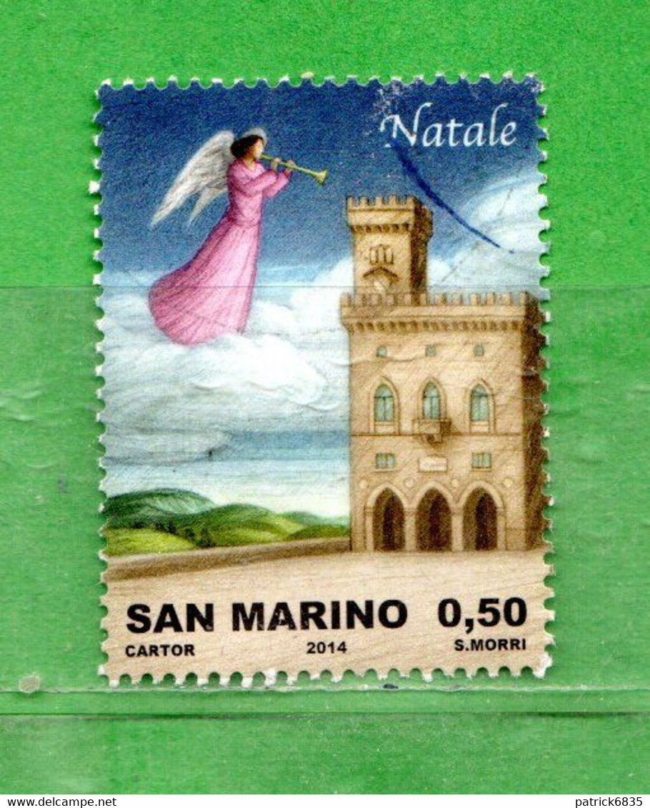 S.Marino ° 2014 - NATALE  Unif. 2455.  Usato - Gebruikt