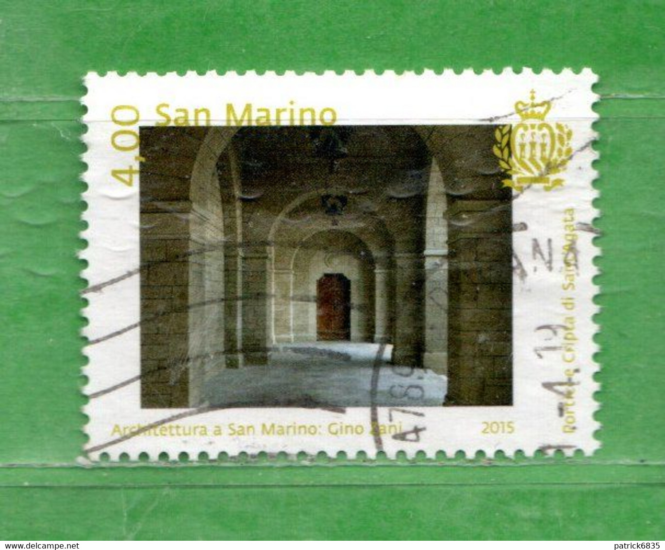 S.Marino ° 2015 -  Architettura . Unif. 2464.  Usato - Used Stamps