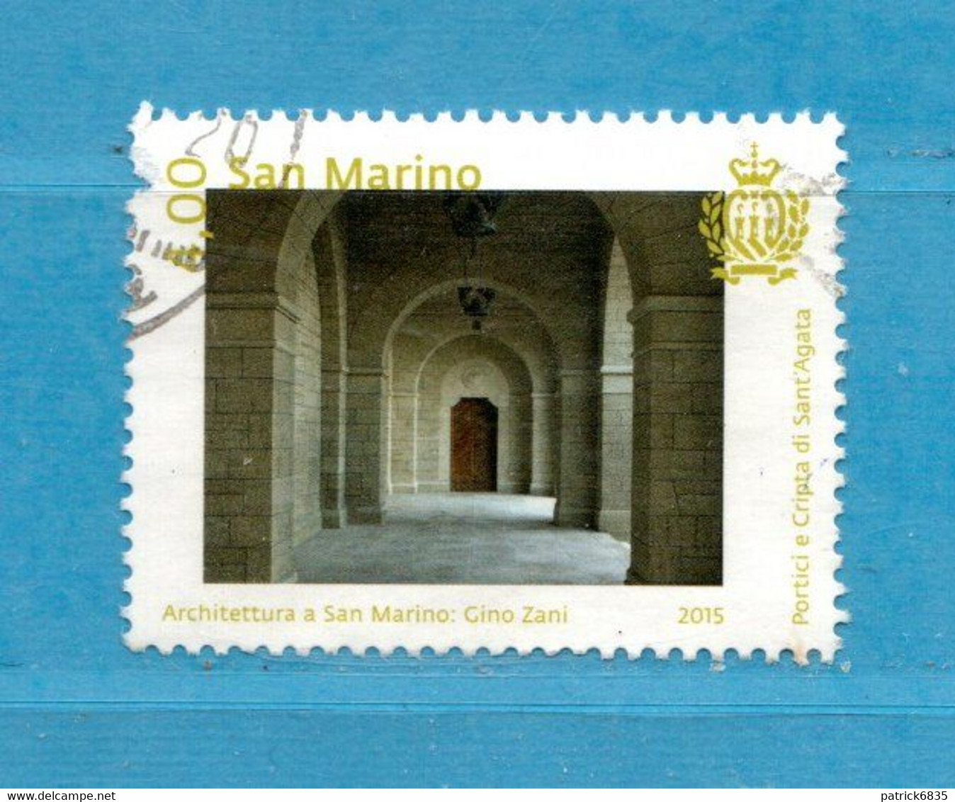 S.Marino ° 2015 -  Architettura . Unif. 2464.  Usato - Used Stamps