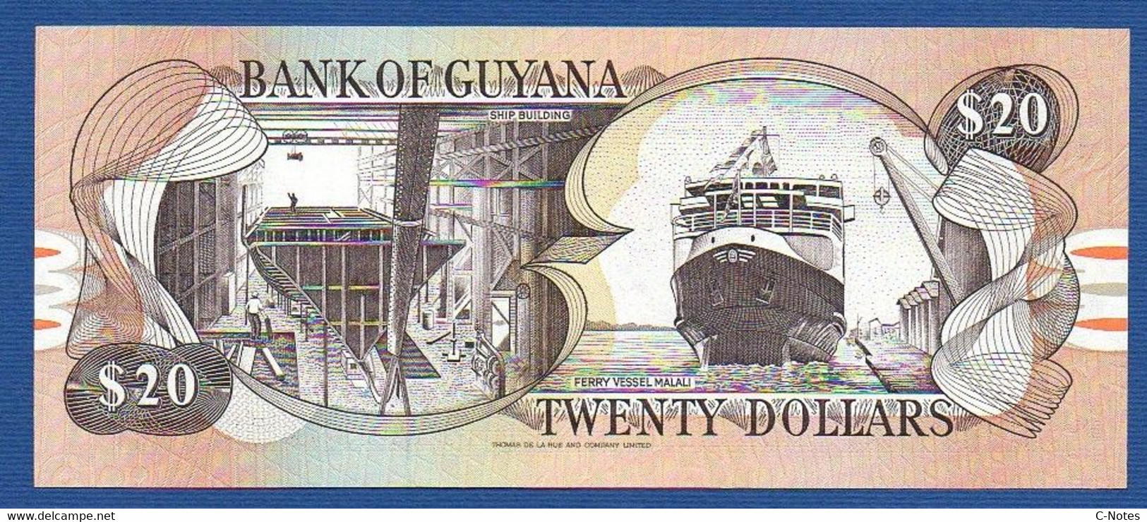 GUYANA - P.27(2) – 20 Dollars ND (1989) UNC Serie A/85 709912 - Guyana