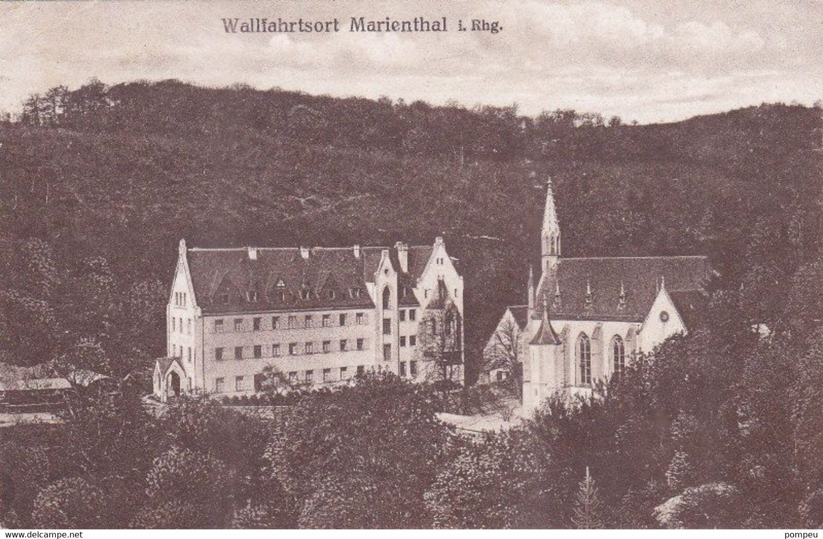 QS - MARIENTHAL I. Rhg. - Wallfahrtsort - 1922 - Helmstedt