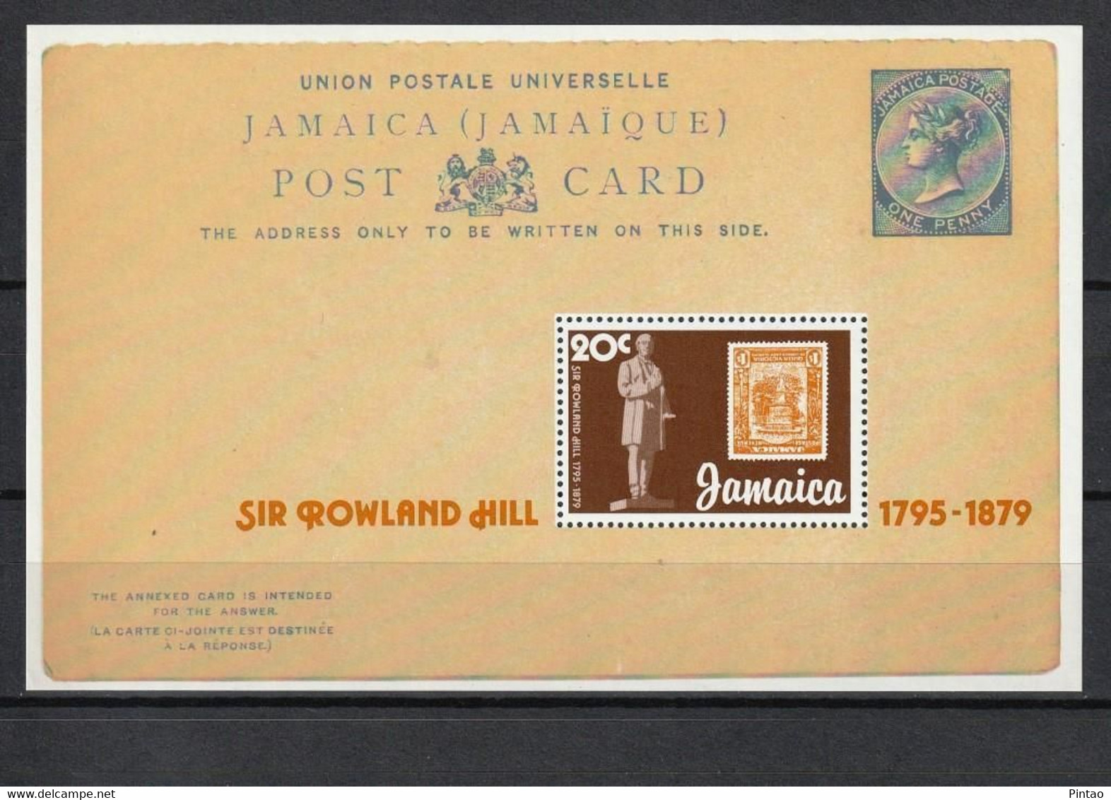 JAMAICA 1979- MNH (Sir Rowland Hill) _  SSCF444 - Rowland Hill