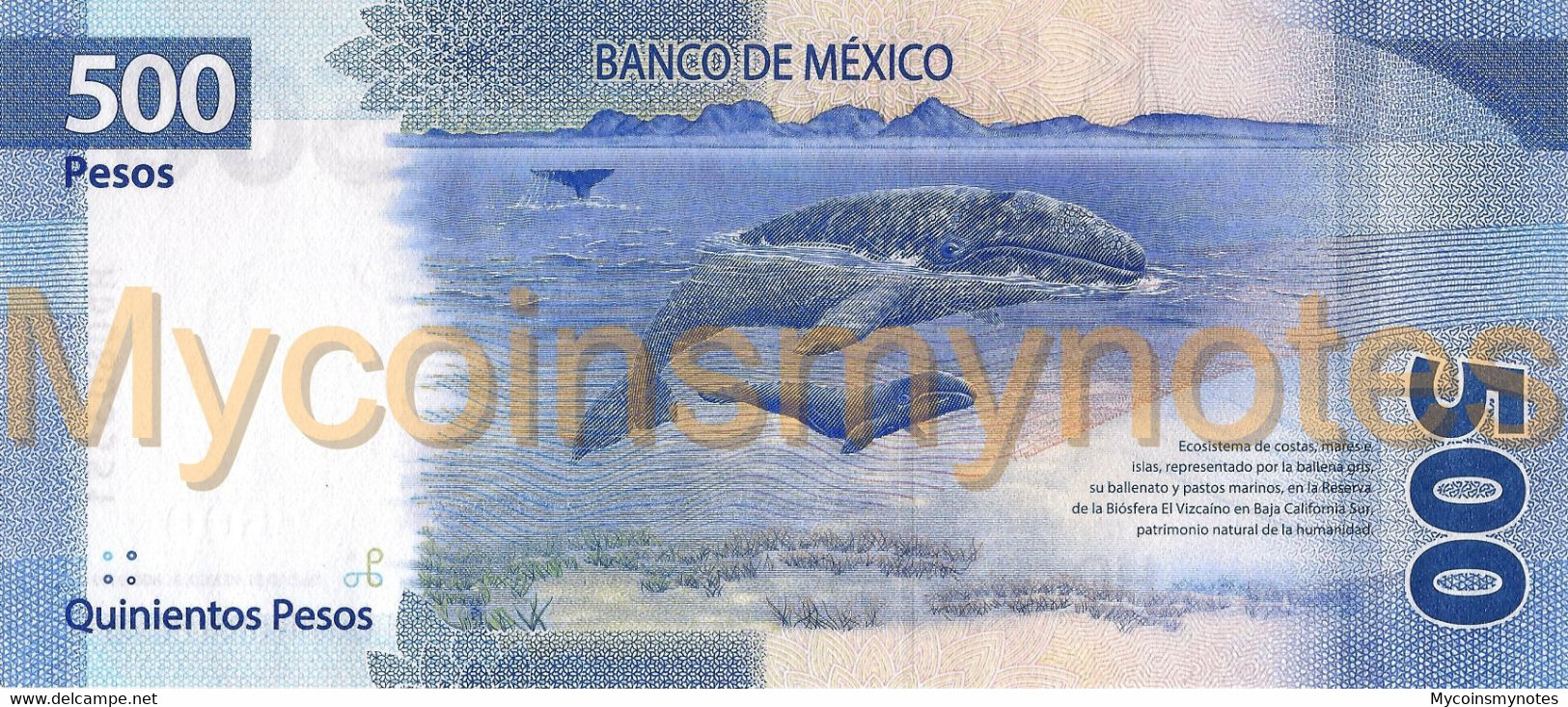 MEXICO 500 Pesos, 2022, PNew, , Not Yet In Catalog, Carillo & Rabiela, UNC - Mexico