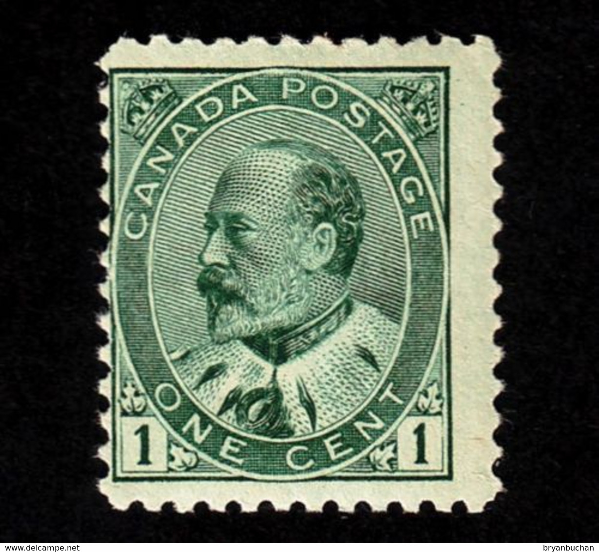 Canada  Scott #89 King Edward VII Mint - Unused Stamps