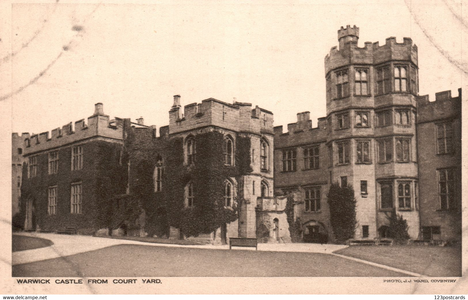 UK - Warwick Castle From Court Yard - Warwick