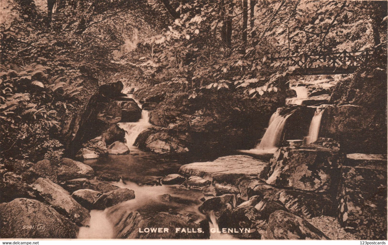 UK - Glenlyn - Lower Falls - RARE! - Lynmouth & Lynton