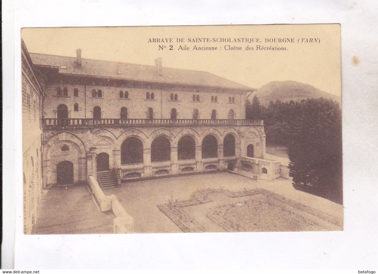 CPA DPT 81 ABBAYE DE SAINTE SCHOLASTIQUE , DOURGNE - Dourgne